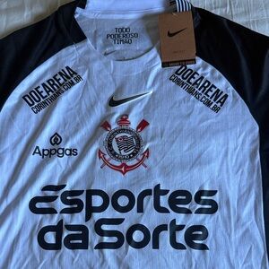Nike Corinthians soccer jersey - new - small
